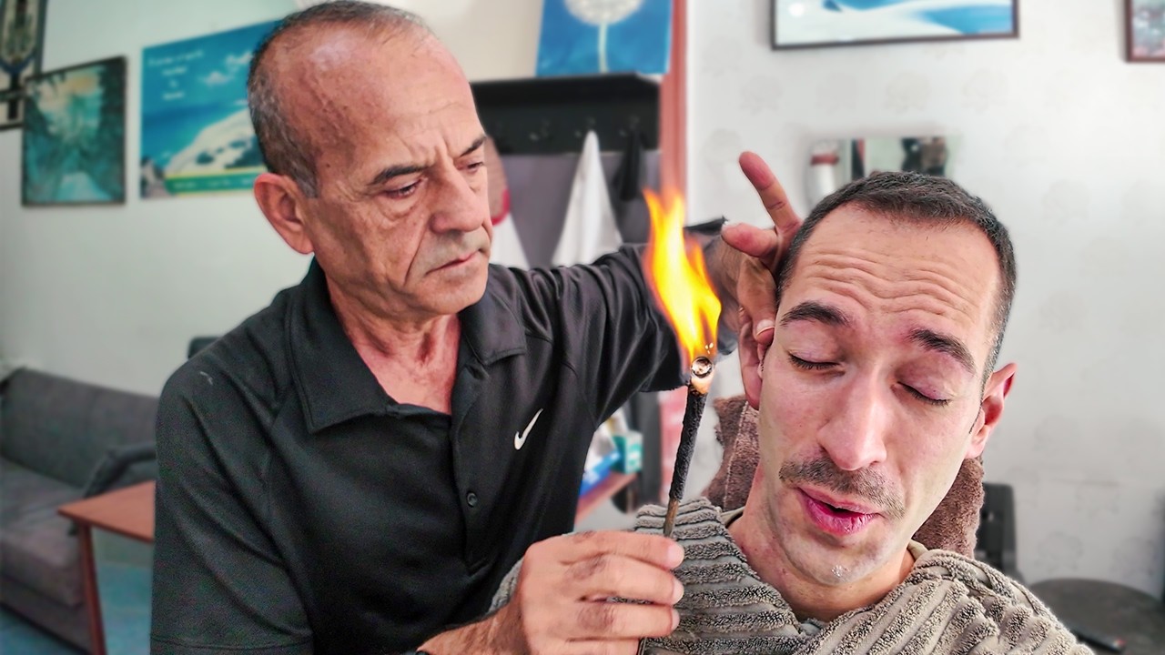 This Barber is a VIBE! Haircut, Shave, Massage and More [ASMR] – Famagusta