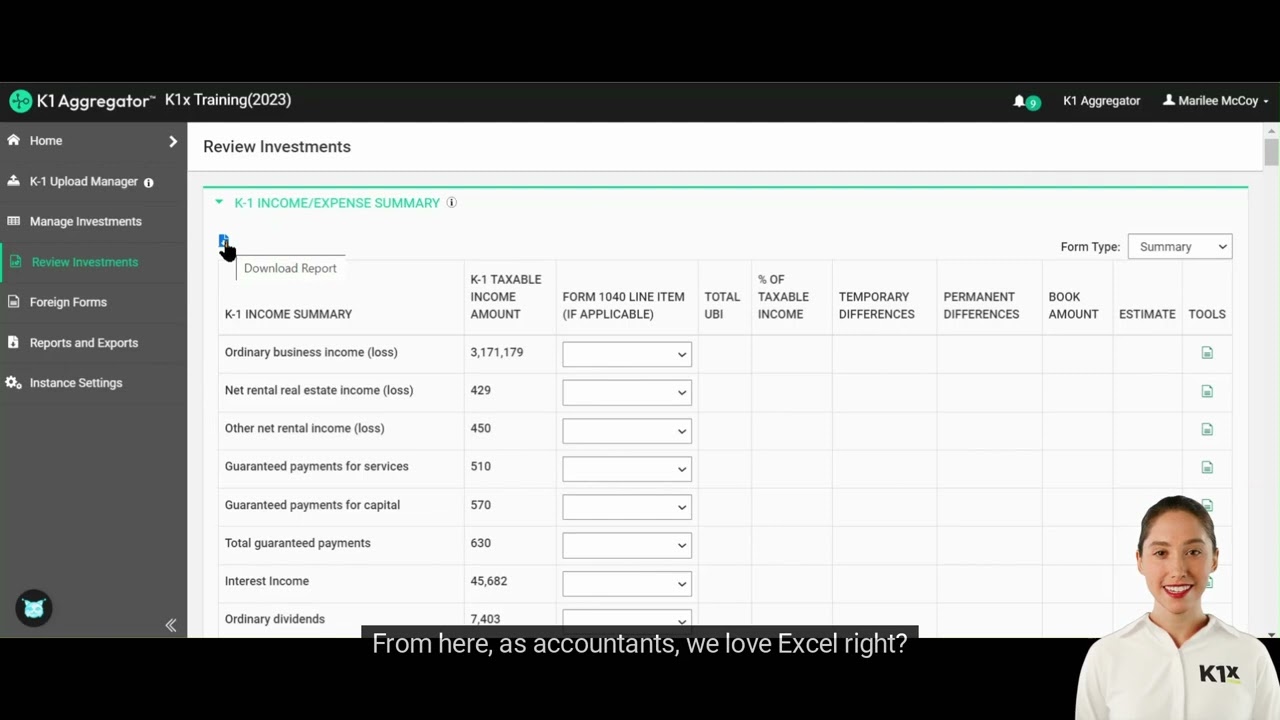 K1 Aggregator Demo