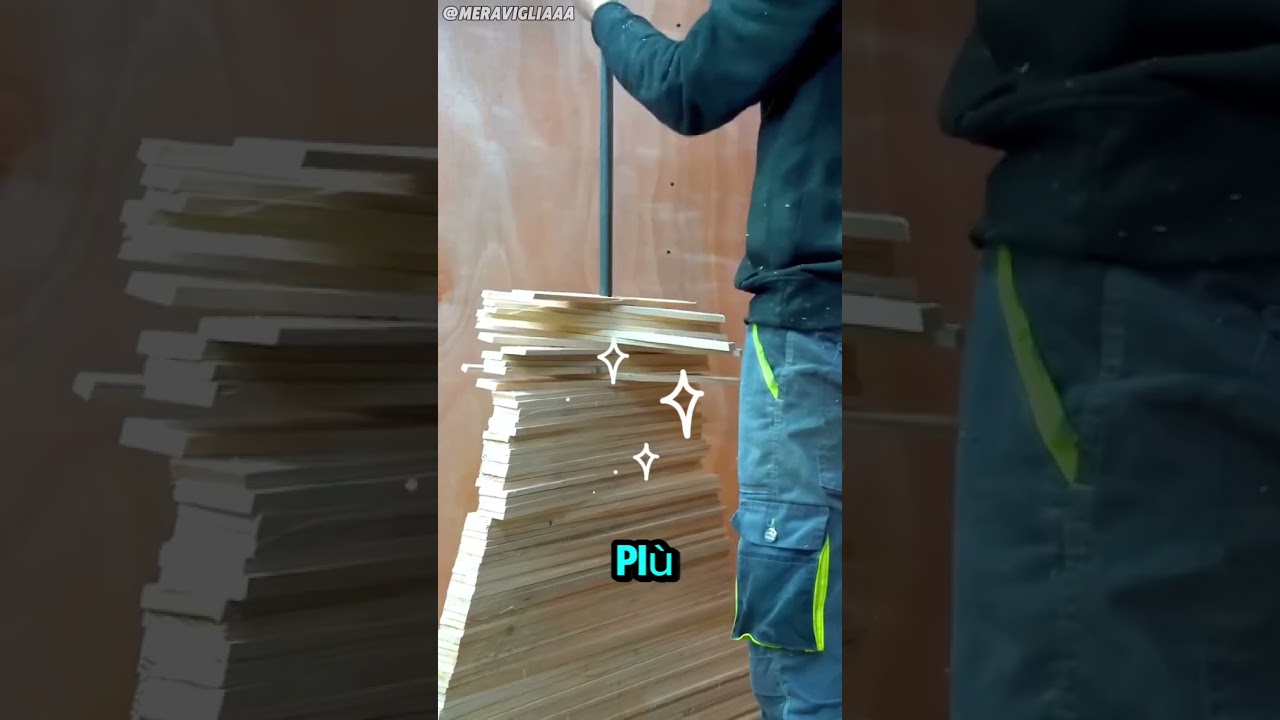 Scopri l&rsquo;Albero di Natale pi&ugrave; Unico Realizzato con Tavole di Legno! 🎄