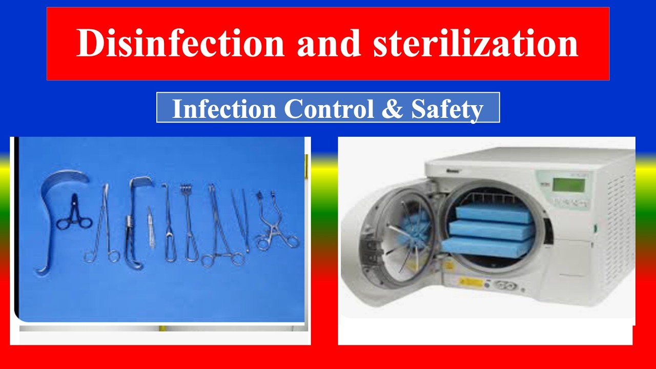 DISINFECTION AND STERILIZATION - MCQ - Unit 4  Infection Control & Safety