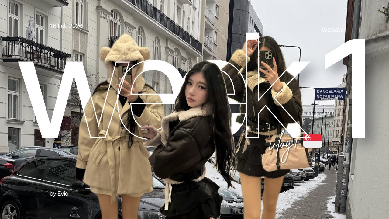 evie abroad: singapore girl goes to poland 🇵🇱 [wk1]
