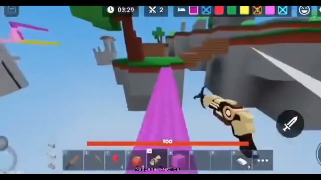 How to kill an diamond dao player 💀✨ (roblox bedwars)