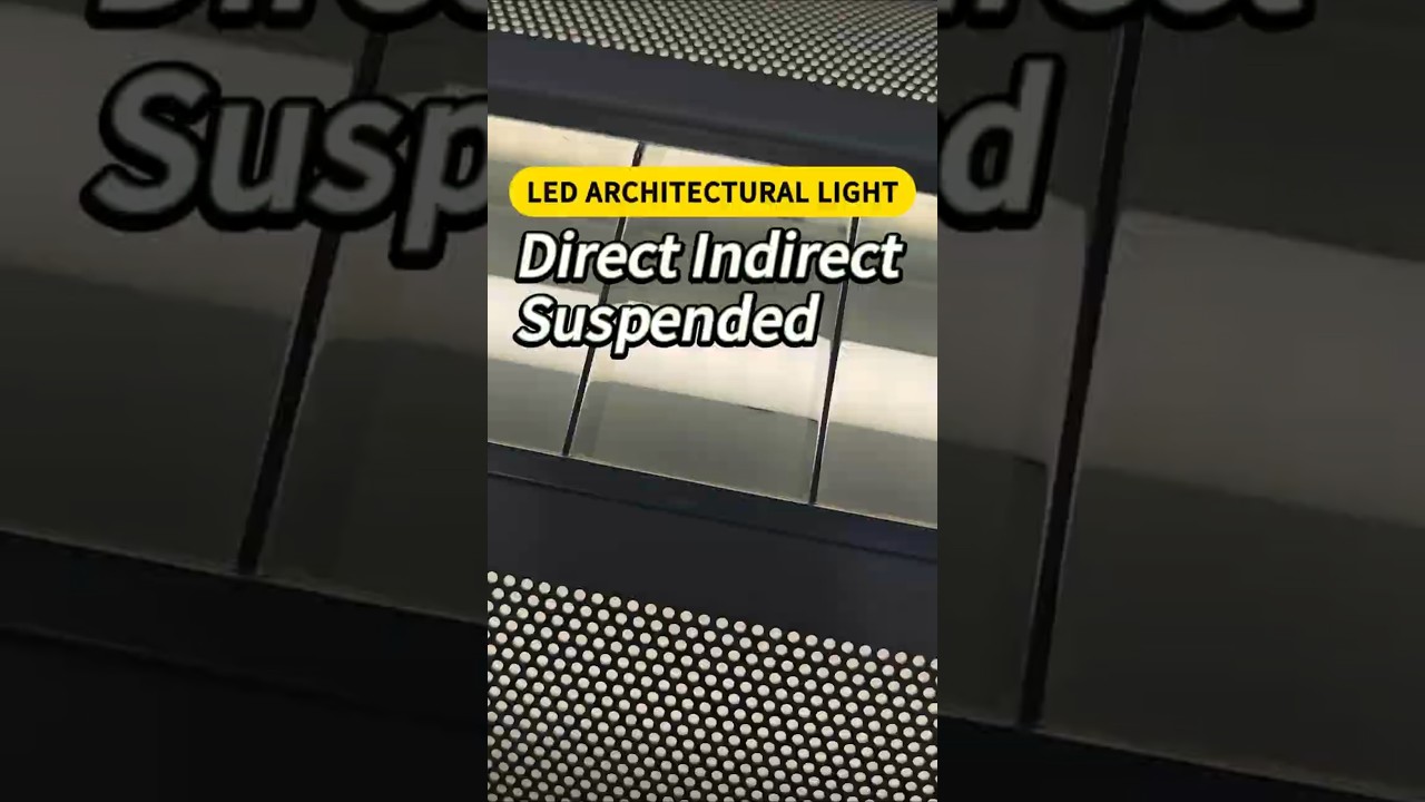 Metal mesh design: Grille LED light 