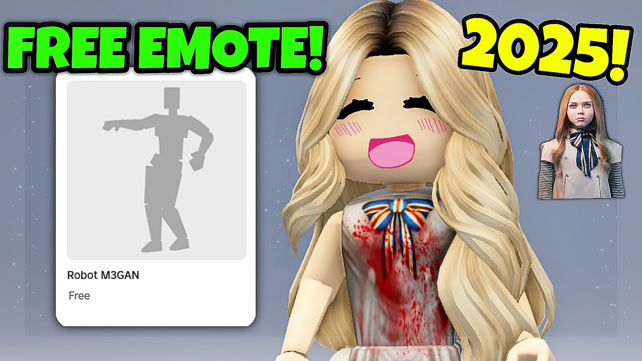 HURRY! FREE EMOTE ON ROBLOX 2025