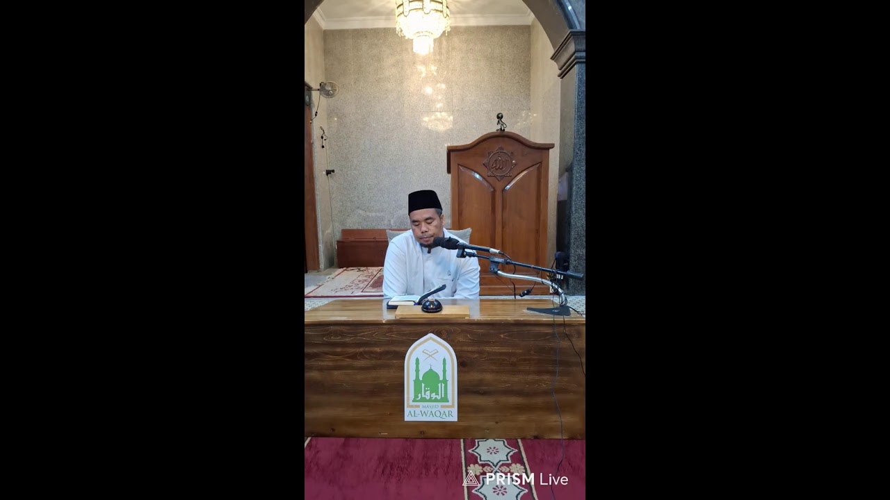 Masjid Al-Waqar sedang live!