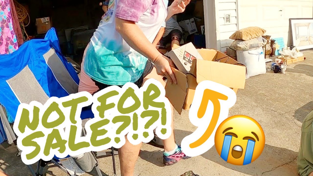 She Took My Best Yard Sale Score Out Of My Hands!?!
