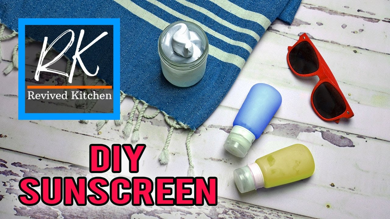 DIY WATERPROOF SUNBLOCK!