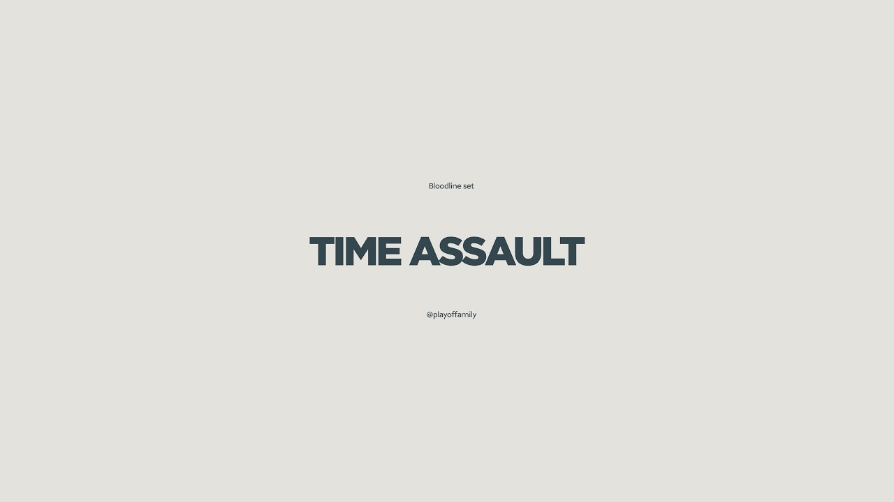 Time Assault | Rave Set | Neo Techno Trance | Bloodline 003 | Play Of Family Valencia 2026