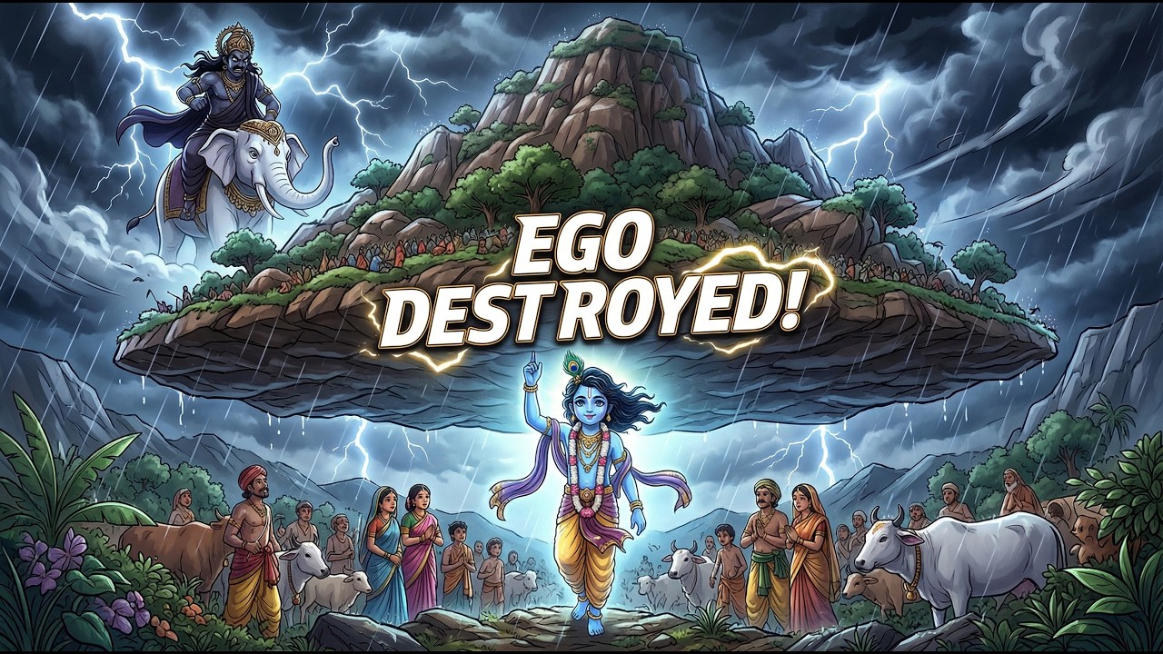 Krishna Ne Indra Ka Ahankar Kaise Toda? | The Dark Side of King of Gods