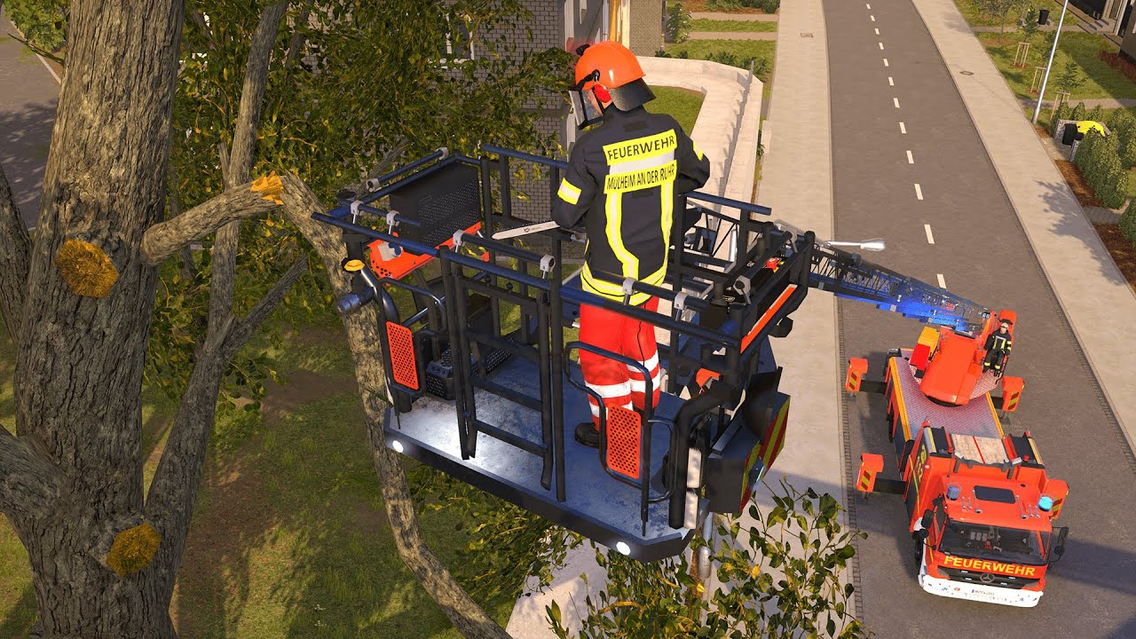 Tree Saw Operation – Emergency Call 112