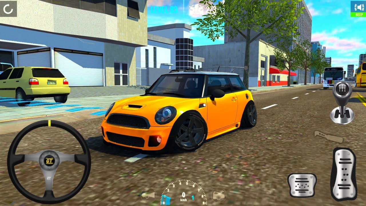 Mini Cooper City Parking Gameplay Ultra Tight Spaces & Precision Driving | Car Parking 3D Ep.56