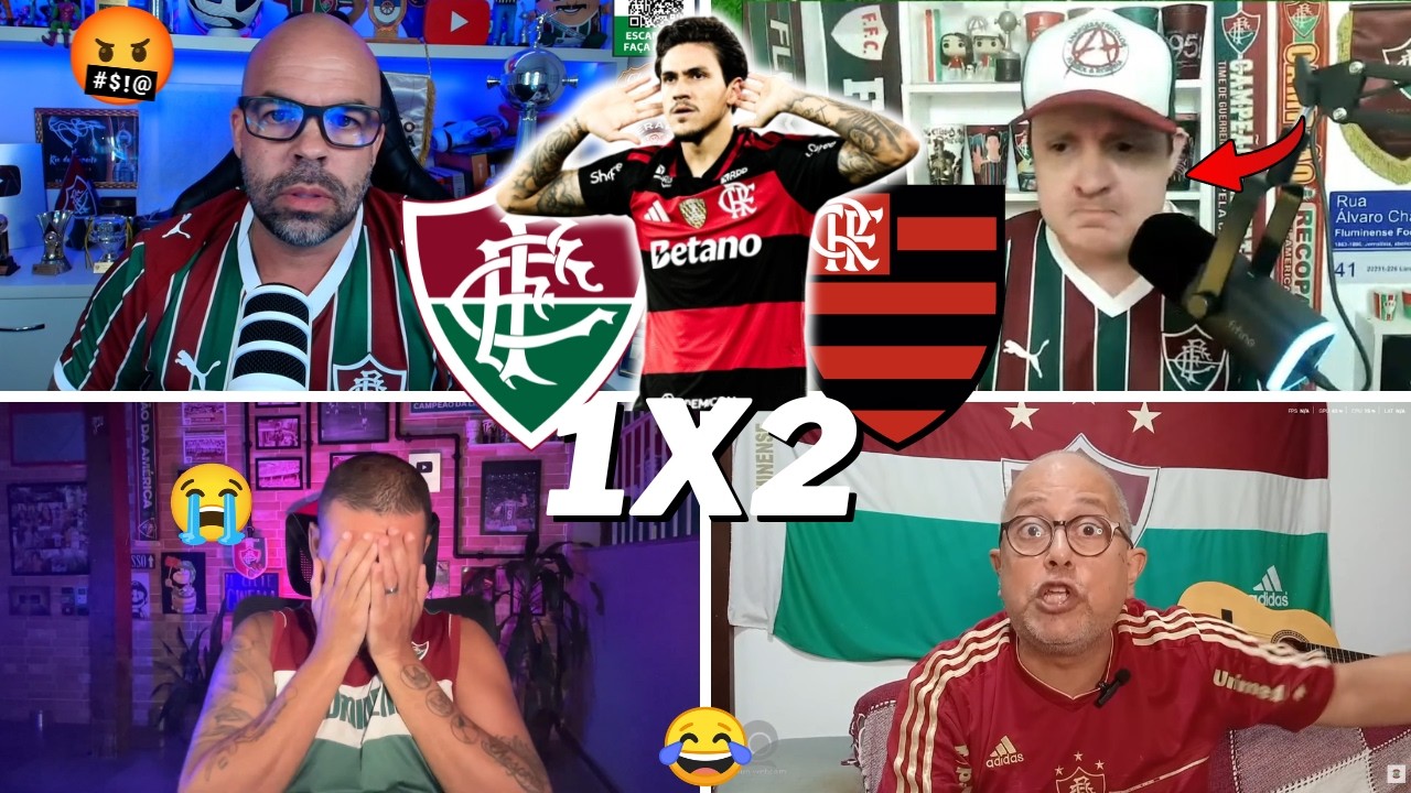 REA&Ccedil;&Otilde;ES DOS TRICOLORES REVOLTADOS | FLUMINENSE 1 X 2 FLAMENGO | BRASILEIR&Atilde;O 2026- VAMOS RIR KKKK