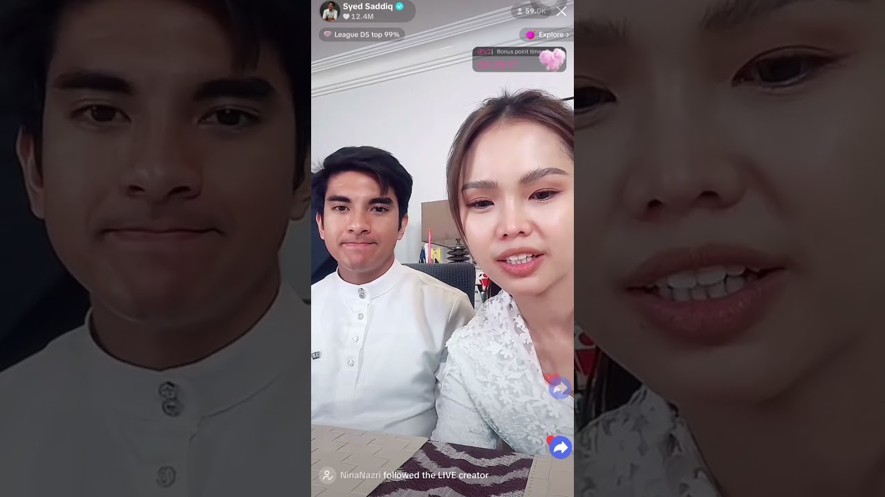 CARINGNYA YB SYED SADDIQ DEKAT BELLA ASTILLAH