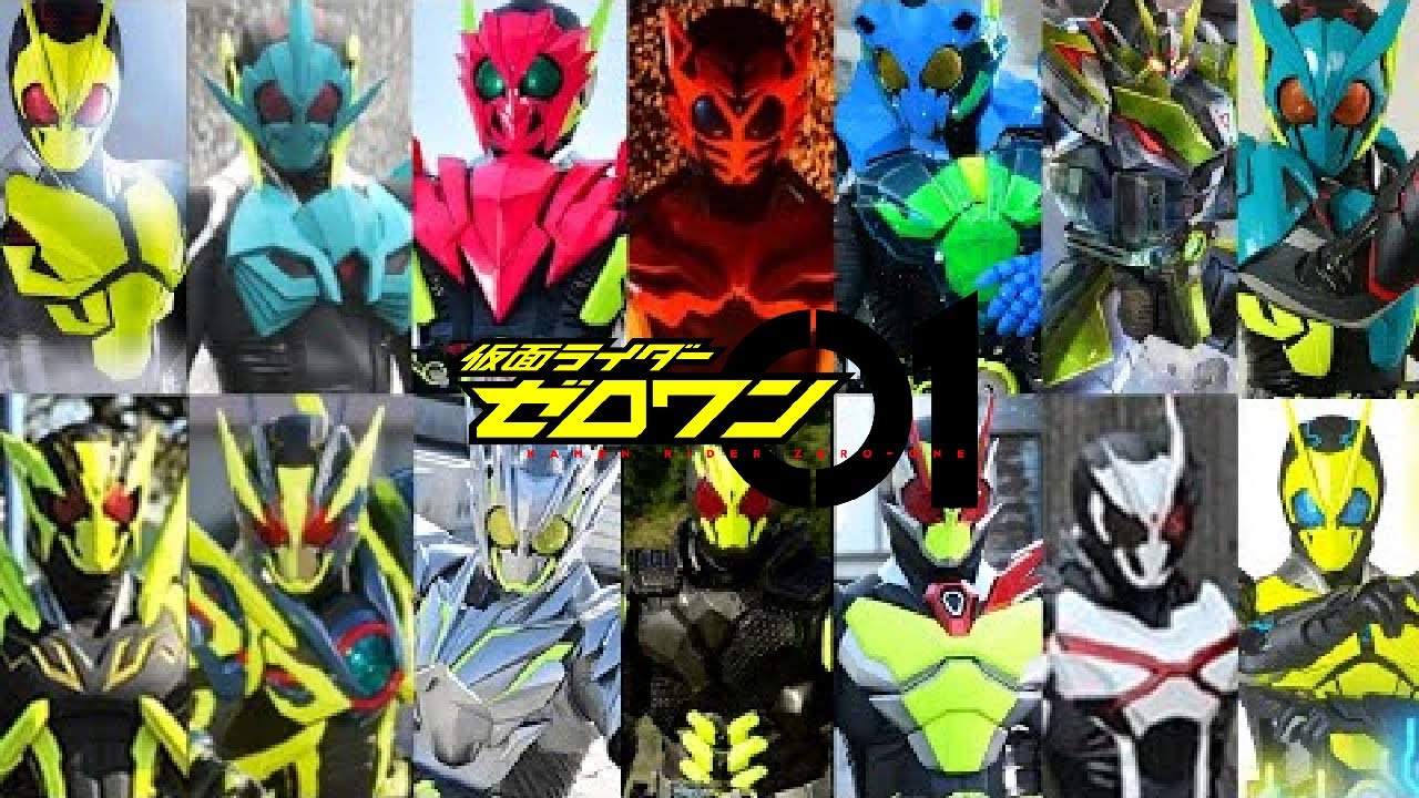 [All Forms] Kamen Rider Zero One All Henshin