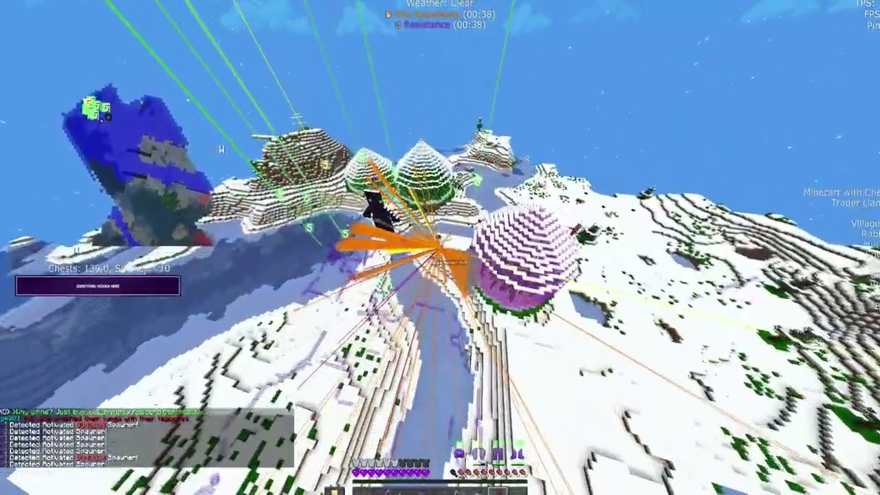Stash/Base Hunting Highlights #51 (2b2t)