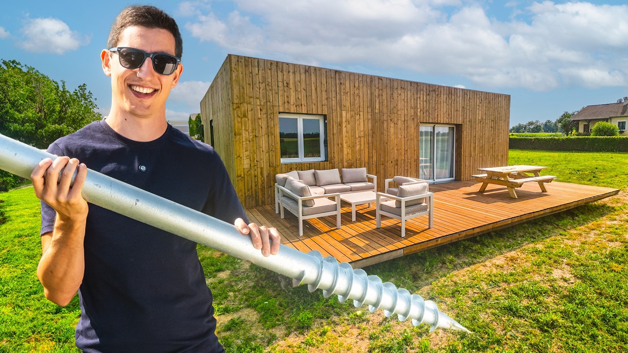 Construire une Terrasse en Bois sans B&eacute;ton de A &agrave; Z (vis de fondation Weasyfix)