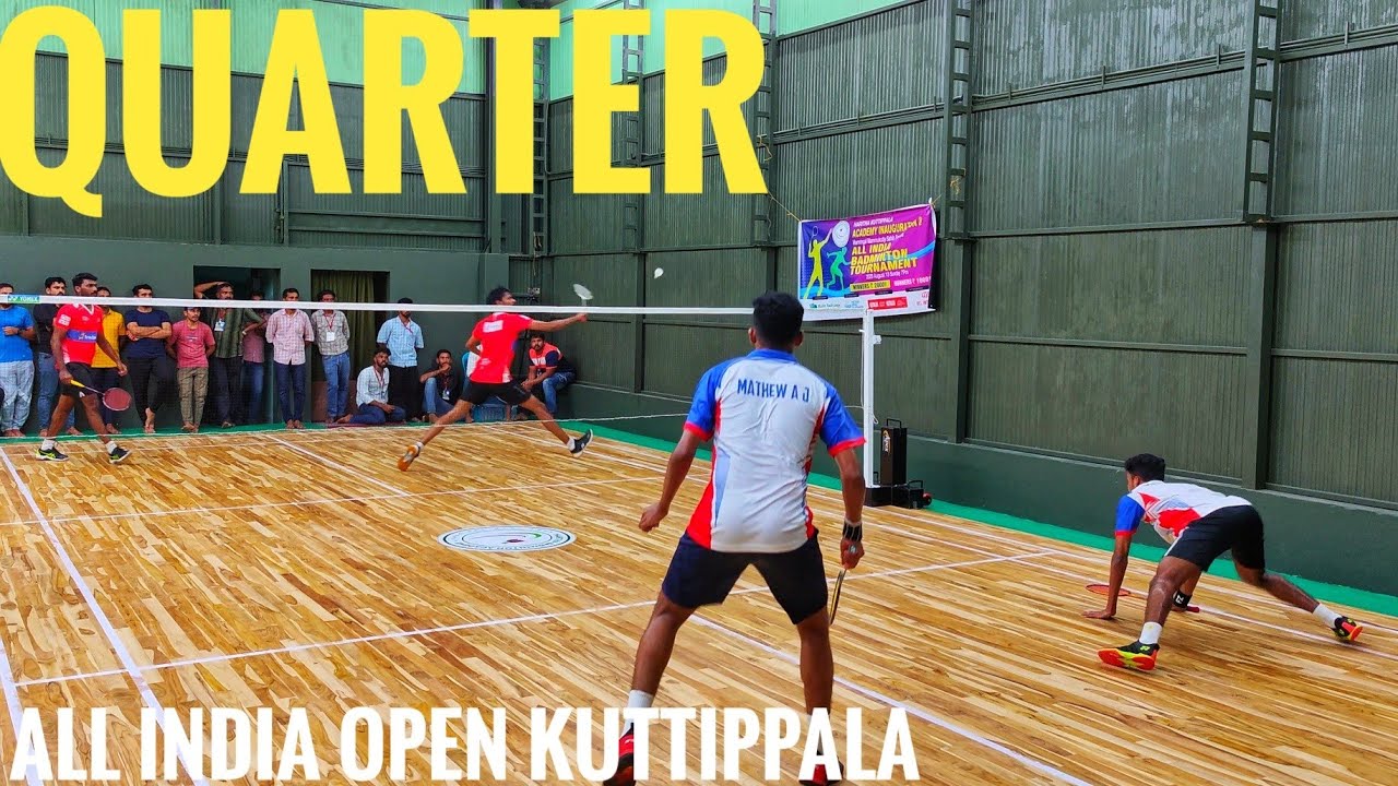 BALU/BENNET Vs AMAL/ATHUL: QUARTER: ALL INDIA OPEN BADMINTON TOURNAMENT KUTTIPPALA MALAPPURAM #yonex
