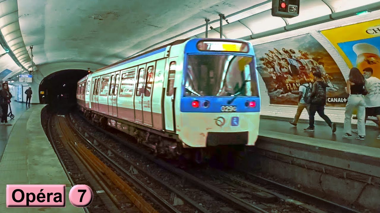 Опера | линия 7 : Парижский метрополитен ( RATP MF77 )