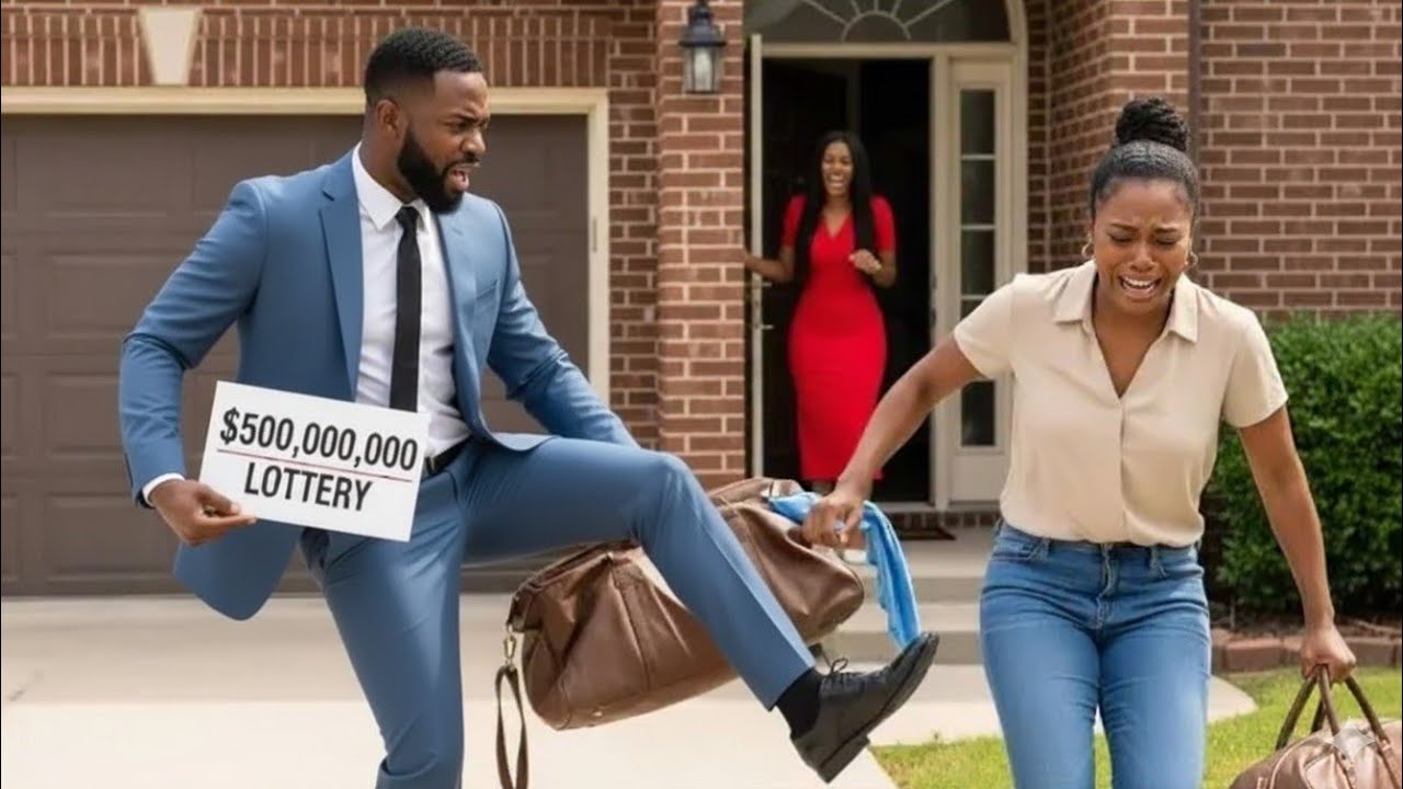 Mon Mari A Gagné 500 Millions À La Loterie Et M’A Mise Dehors, Sans Savoir Que Je Possédais Le ...