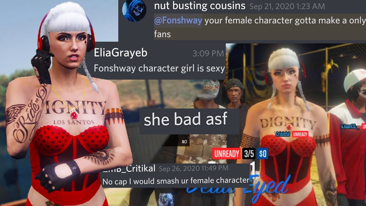 Why does Everyone LOVE my Female Character? (GTA Online)