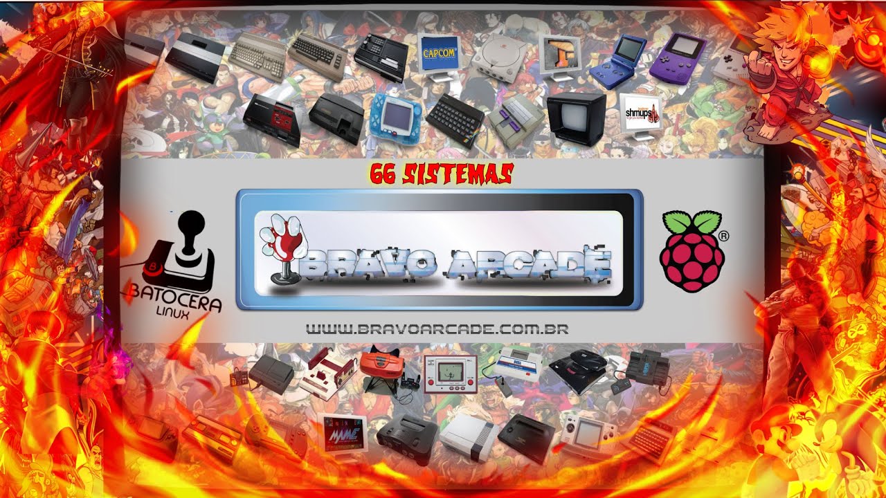 Imagem 32 GB - Batocera 5.16 para Raspberry b e b+ Plus