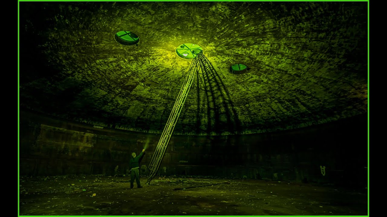 LOST PLACE 🔦 DER ÖLPRINZ / GRÖßTER KEROSINTANK IM WALD 🌲