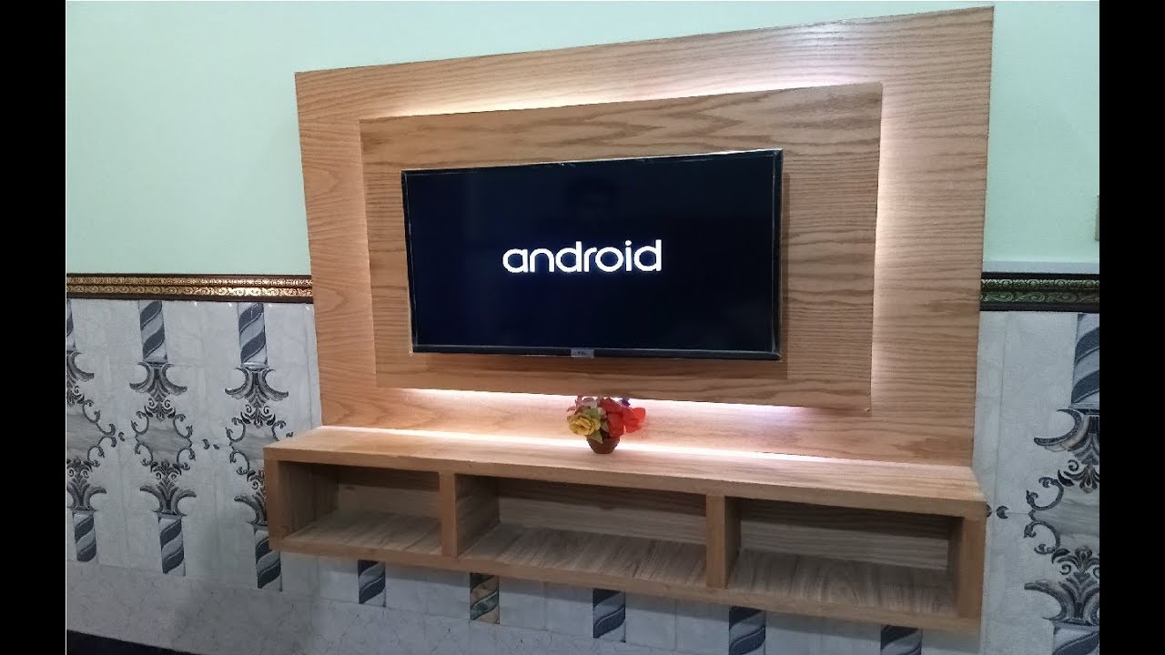 How To Make Led TV Cabinet | Led Panel