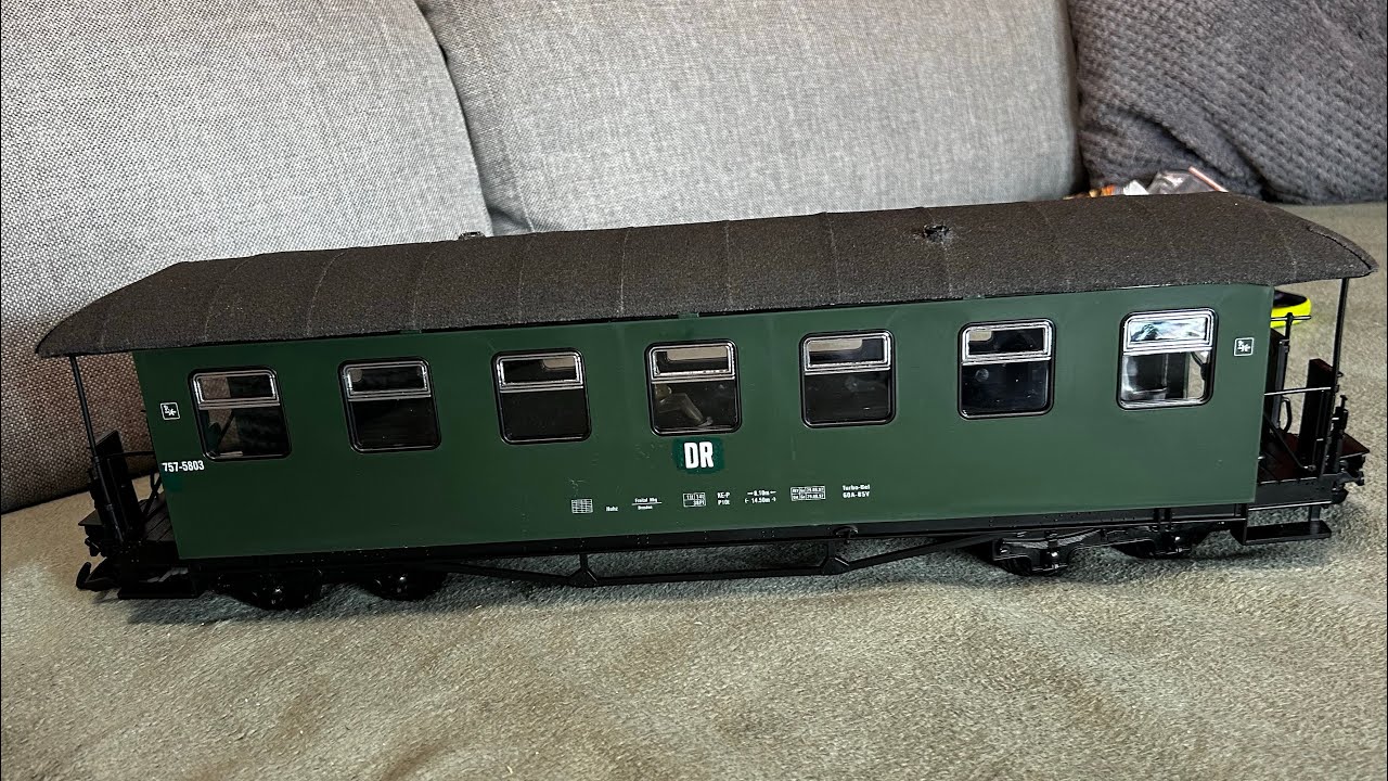 Bau meiner Gartenbahn #003 Umbau Rekowagen