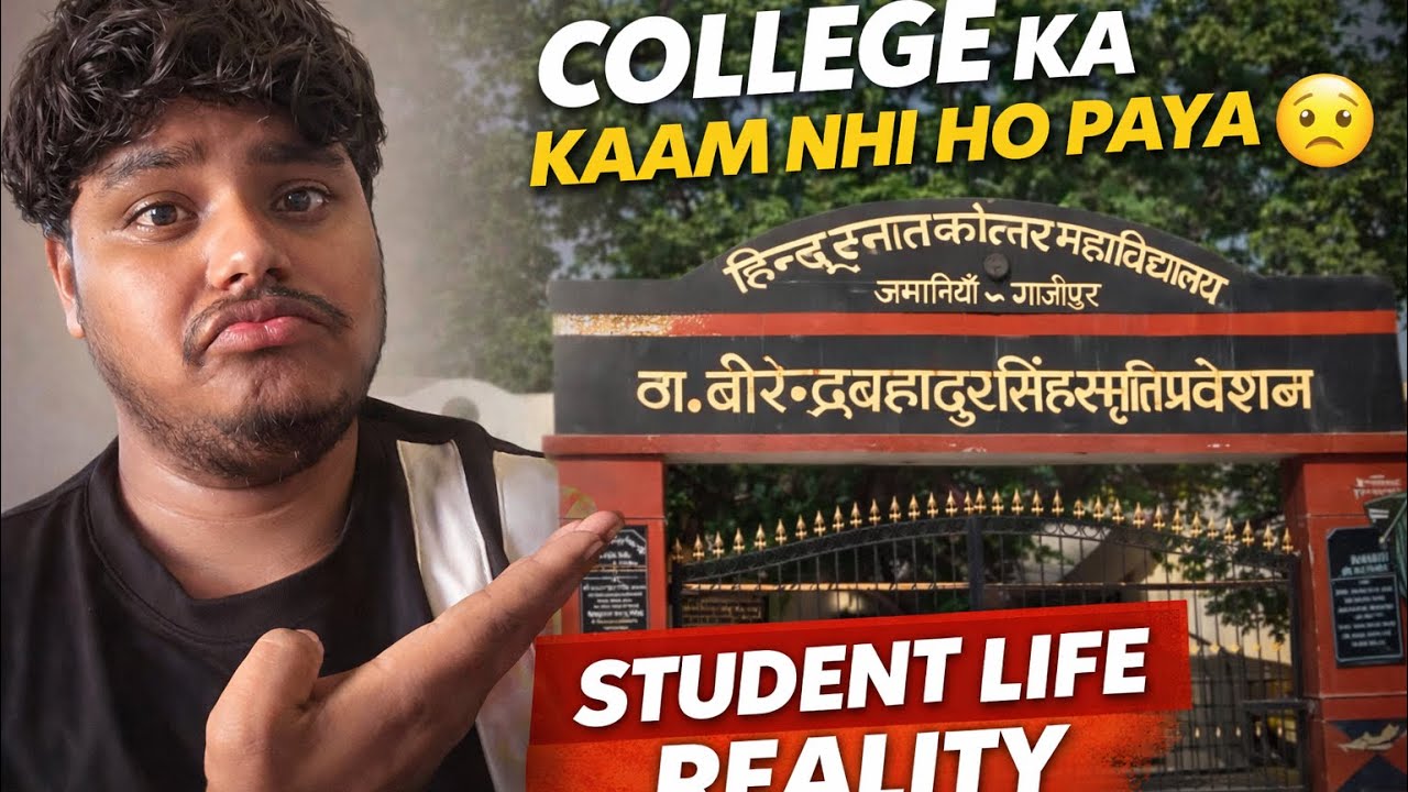 College Ka Kaam Nahi Ho Paya 😔 | Real Student Life | College Vlog