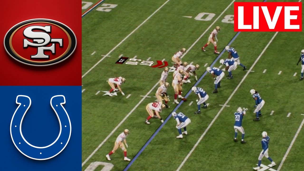 🔴 LIVE: San Francisco 49ers vs Indianapolis Colts | Dec 21st WEEK 16 FULLGAME | MADDEN NFL 26 SIM