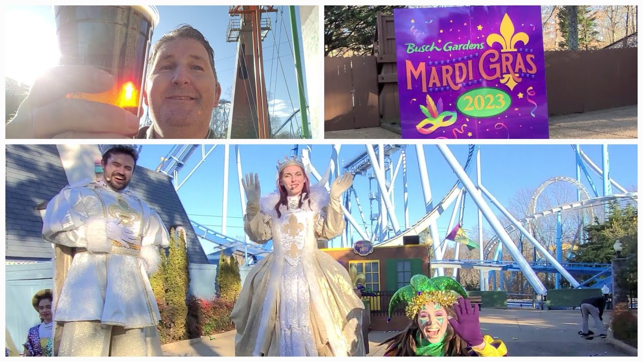 Mardi Gras opening day | Busch Gardens
