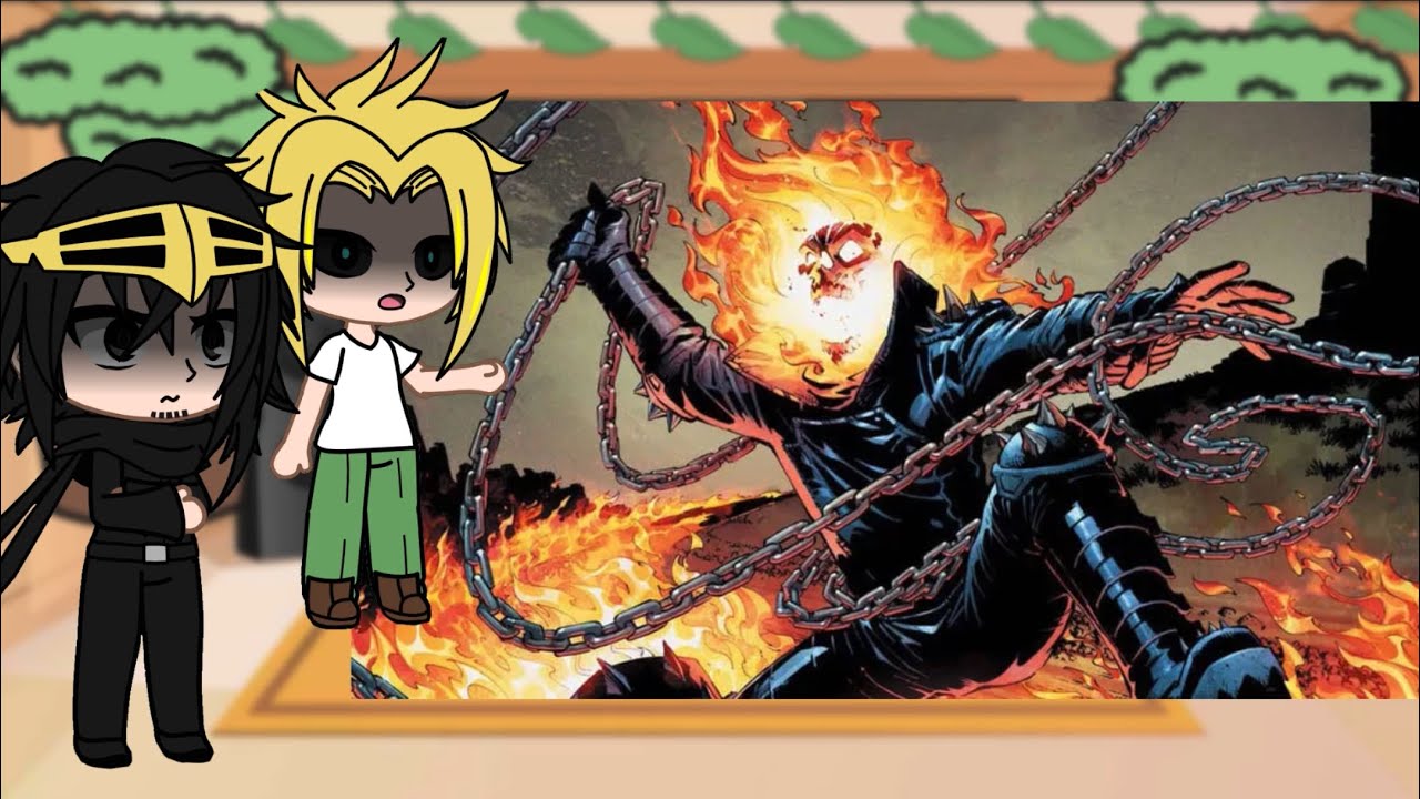 Class 1A react to Deku as Ghost Rider || BNHA/MHA || GCRV |I No Ships ||