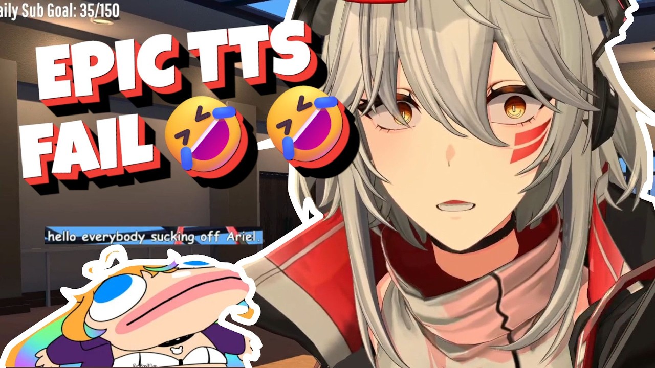 Epic TTS Fail! Zentreya Funniest Mistake About Arielle 😆😆