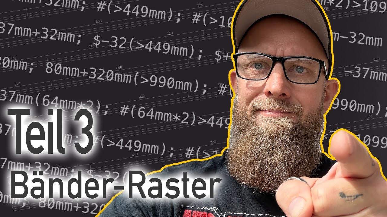 Eigene Raster anlegen Teil 3 - Bänder-Raster