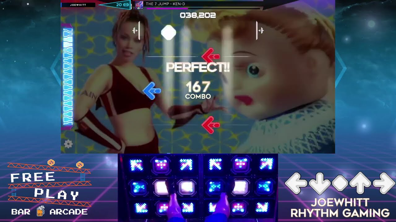 (StepmaniaX) The 7 Jump Dual+20 [100%]