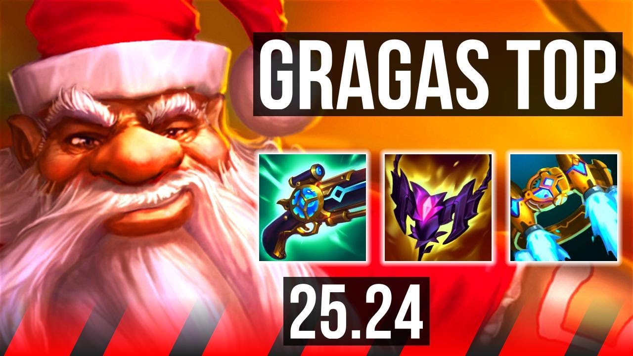 GRAGAS vs MALPHITE (TOP) | KR Grandmaster | 25.24