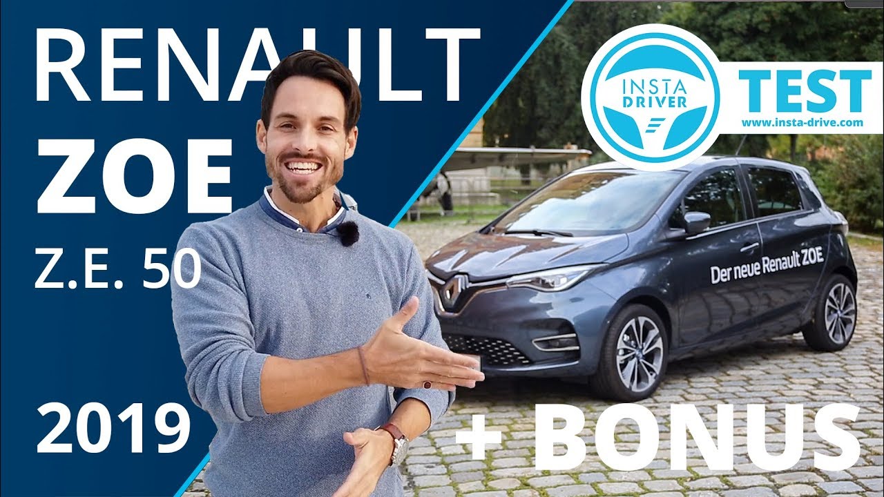 Renault ZOE (2019) DER TEST - CCS Ladezeit, R135 + EXPERTEN INTERVIEW