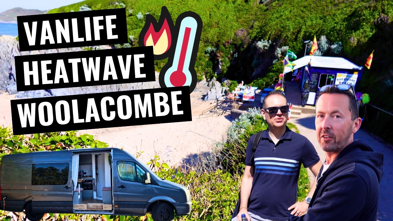 VAN LIFE UK Woolacombe - Locals go CRAZY for what we FOUND