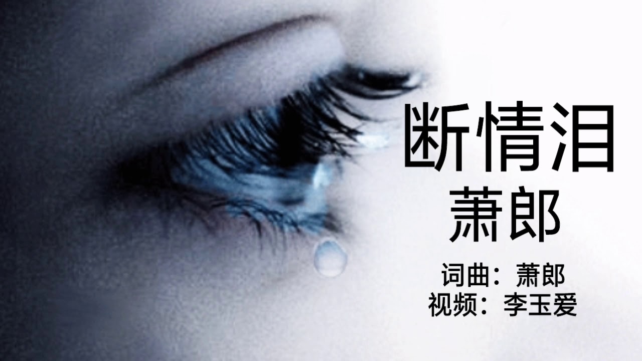 《断情泪》 演唱：萧郎