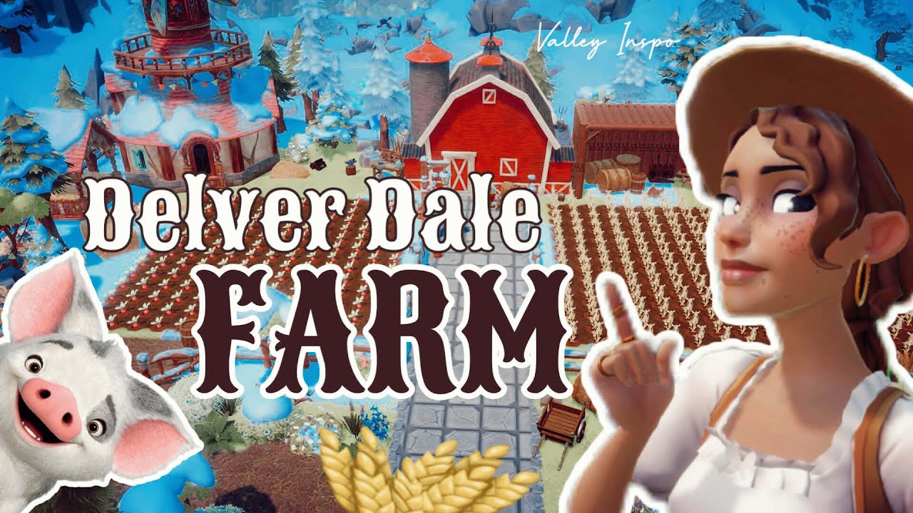 Wishblossom Ranch Inspo👨‍🌾 Tölpel-Tal FARM💛Delver Dale in the Wishing Alps