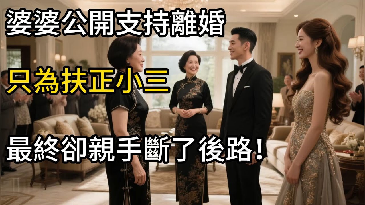 #完结婆婆公開支持離婚，只為扶正小三，最終卻親手斷了後路！#人生感悟 #人間関係 #剧情 #短剧 #trending#情感故事#出轨#人性 #為人處世 #生活經驗 #为人处事