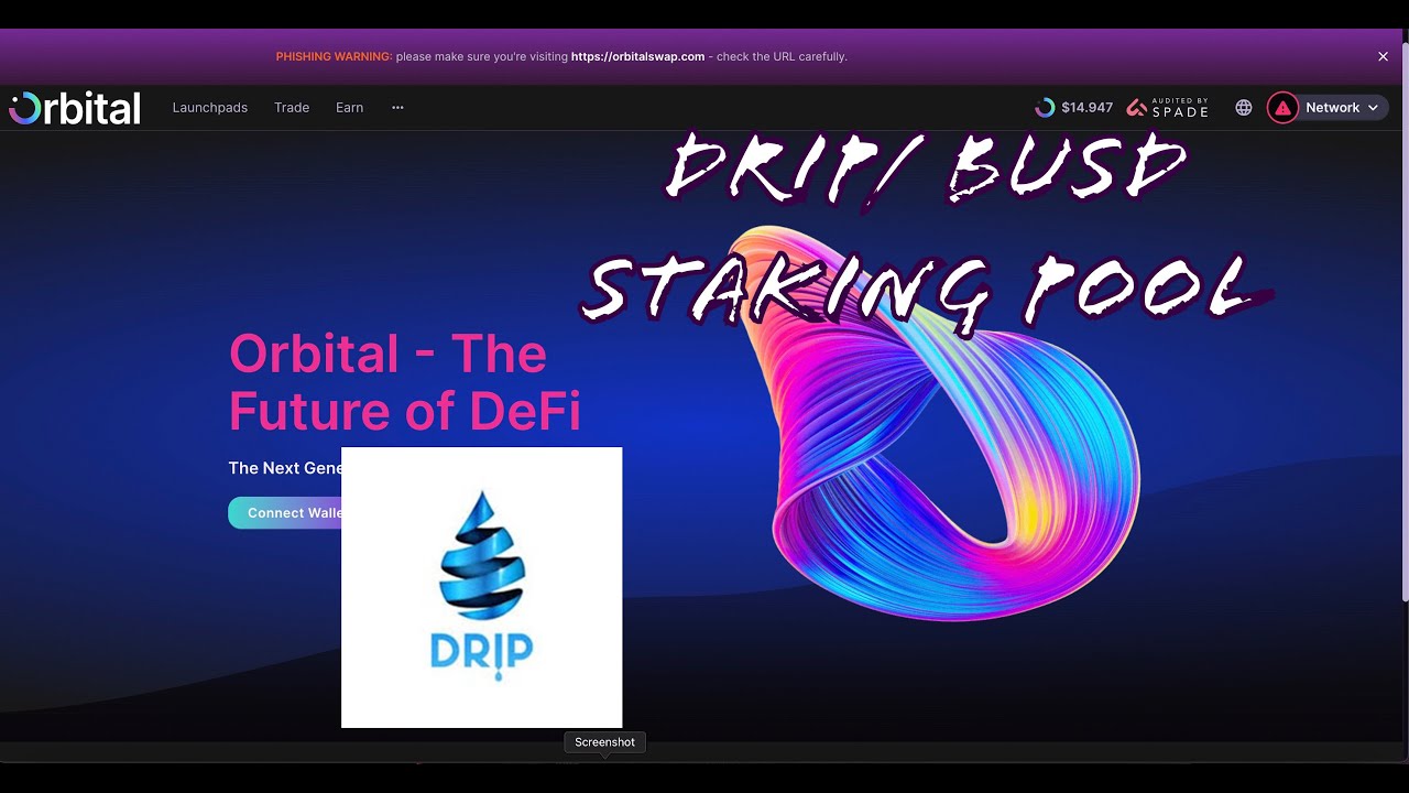 20% Daily Farm | Orbital SWAP | DRIP/BUSD POOL | Crazy gains | Mr. Zuni