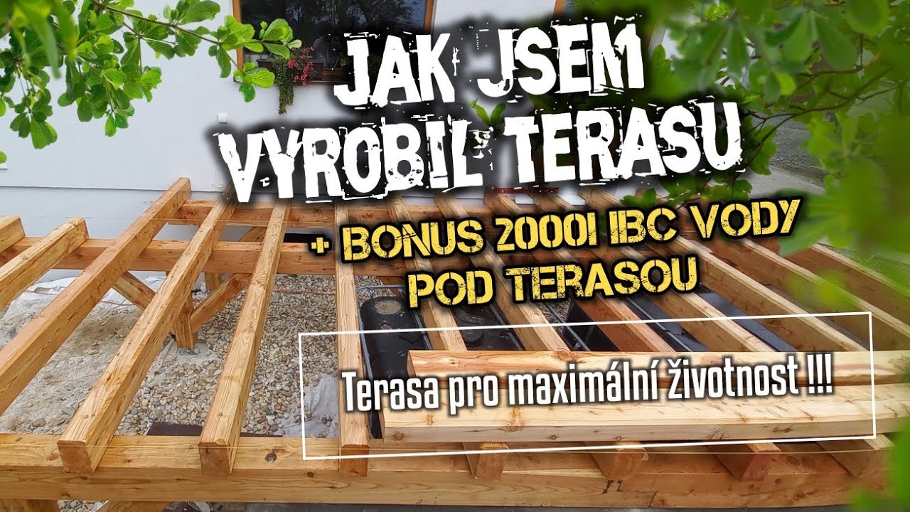 Montáž terasy pro maximální životnost !!!