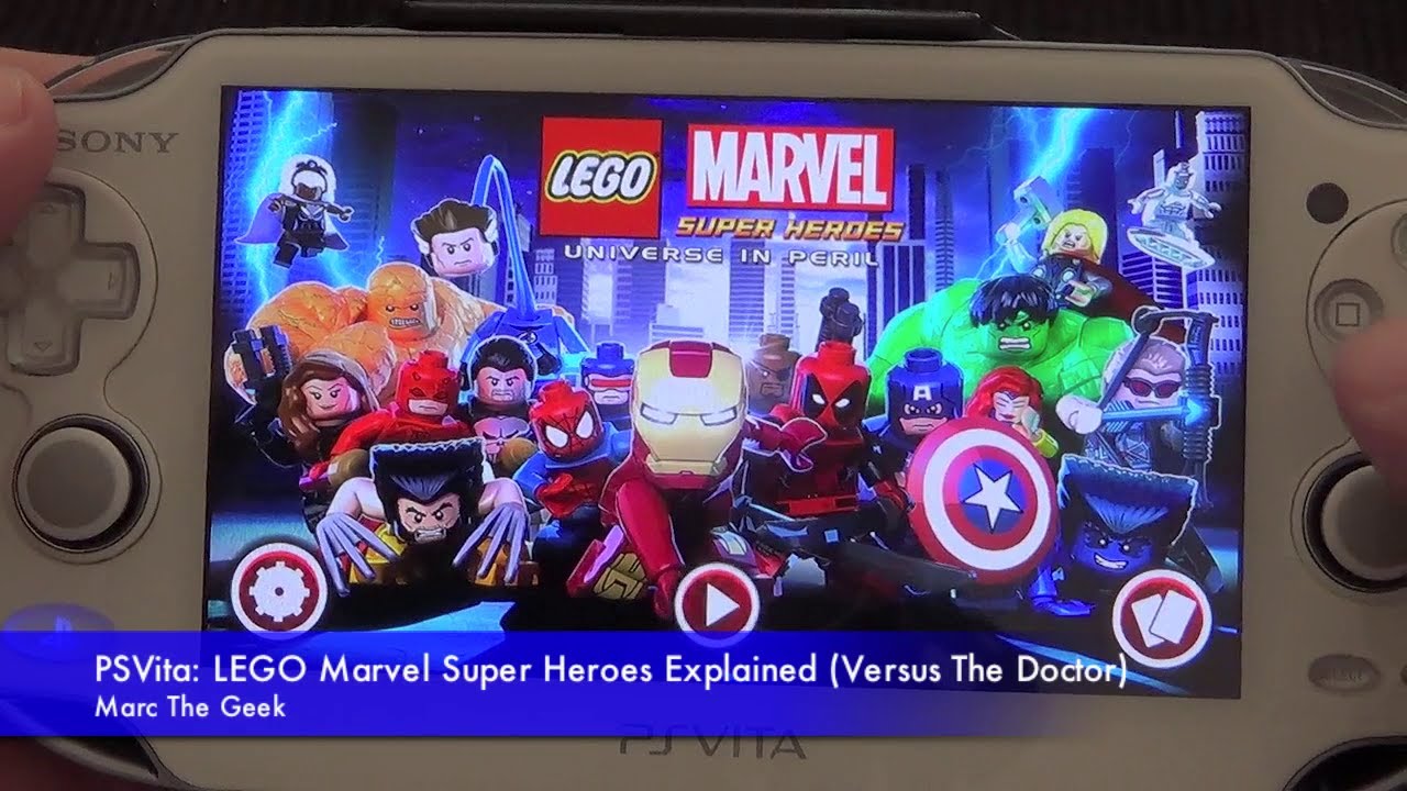 PSVita: LEGO Marvel Super Heroes Explained (Versus The Doctor)