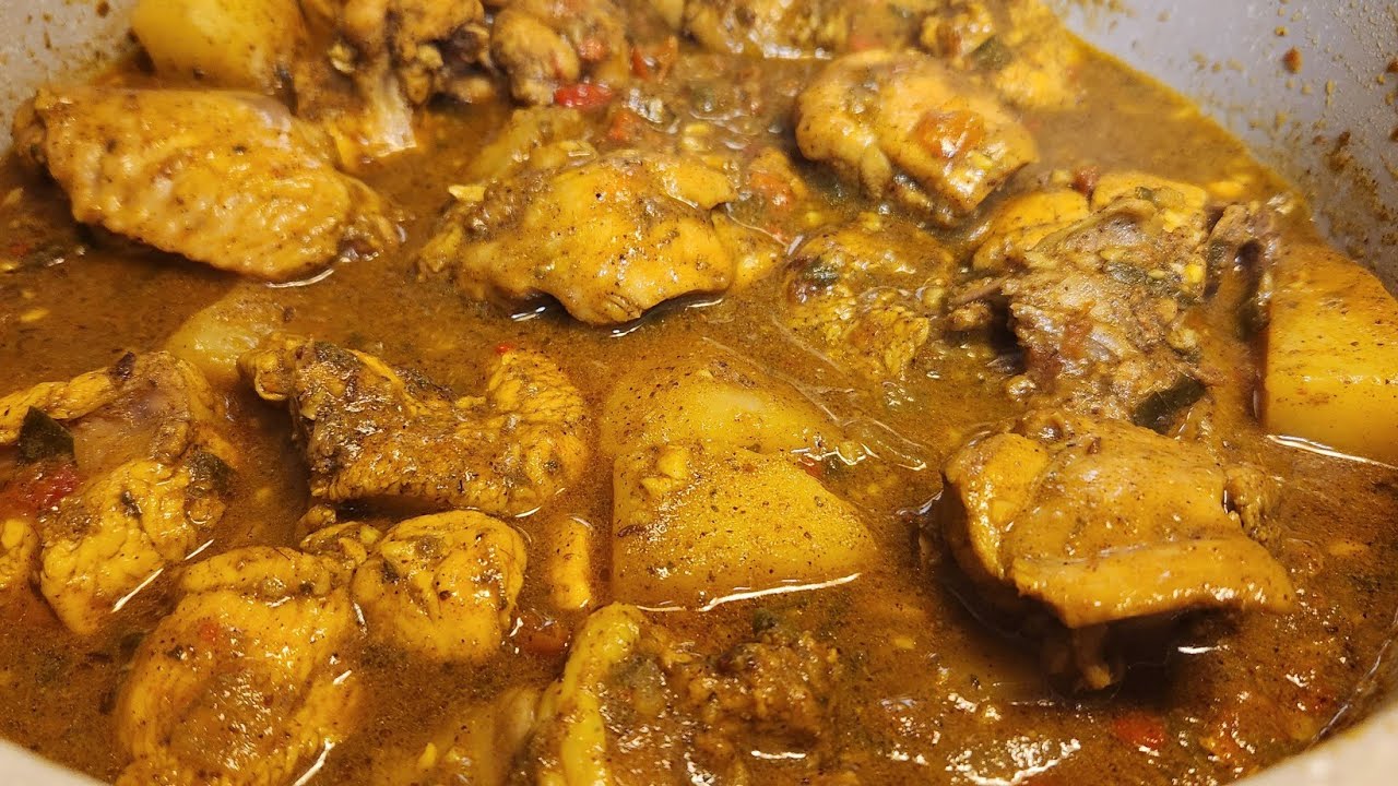 Быстрое и простое приготовление курицы карри дома / Trini Curry Chicken