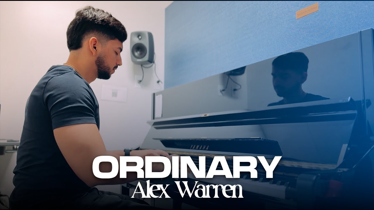 Ordinary - Alex Warren (Piano Cover) | Eliab Sandoval
