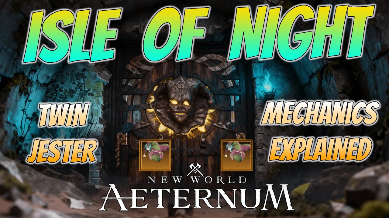 Isle of Night - Twin Jester mechanics EXPLAINED! #newworld #pve #guide