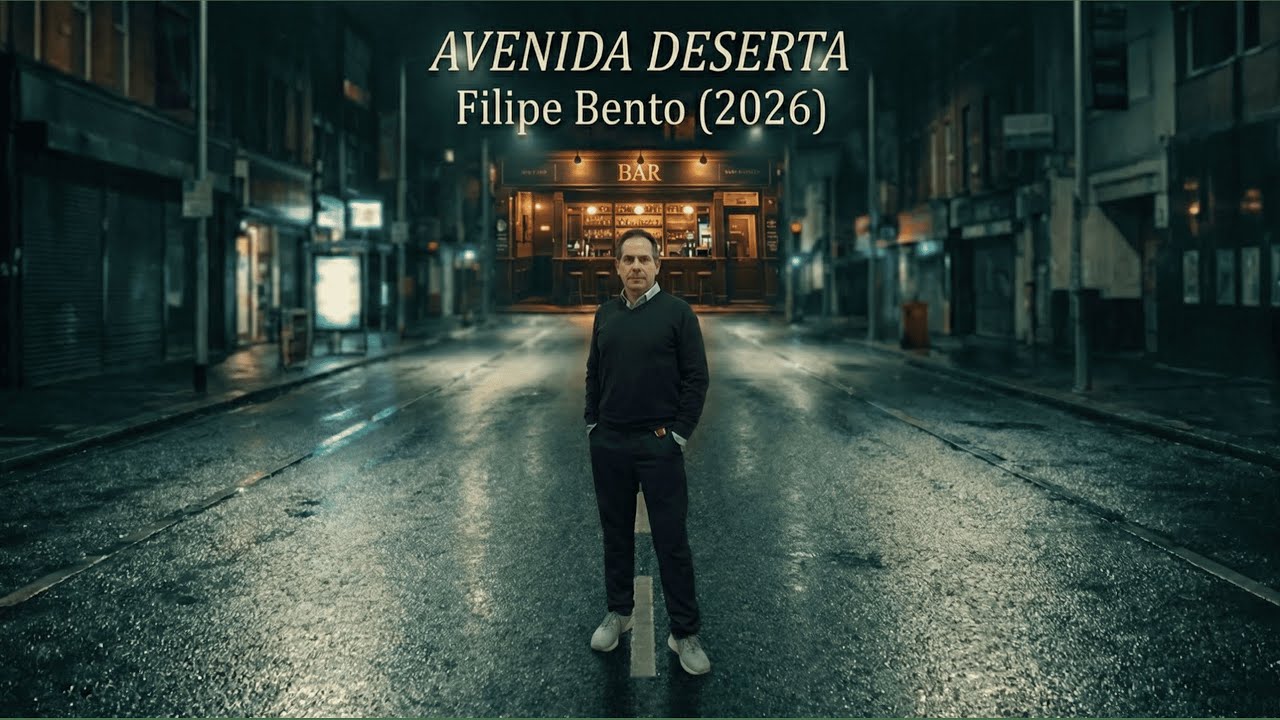 Avenida Deserta - Filipe Bento (2026) | Vídeo Oficial 🌃🥃💔 #novamusica2026