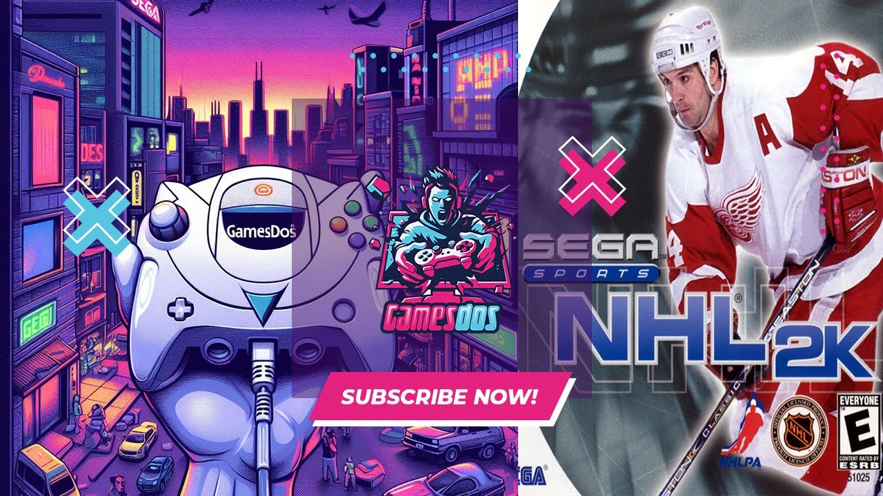 NHL 2K Gameplay Sega Dreamcast HD 1080p