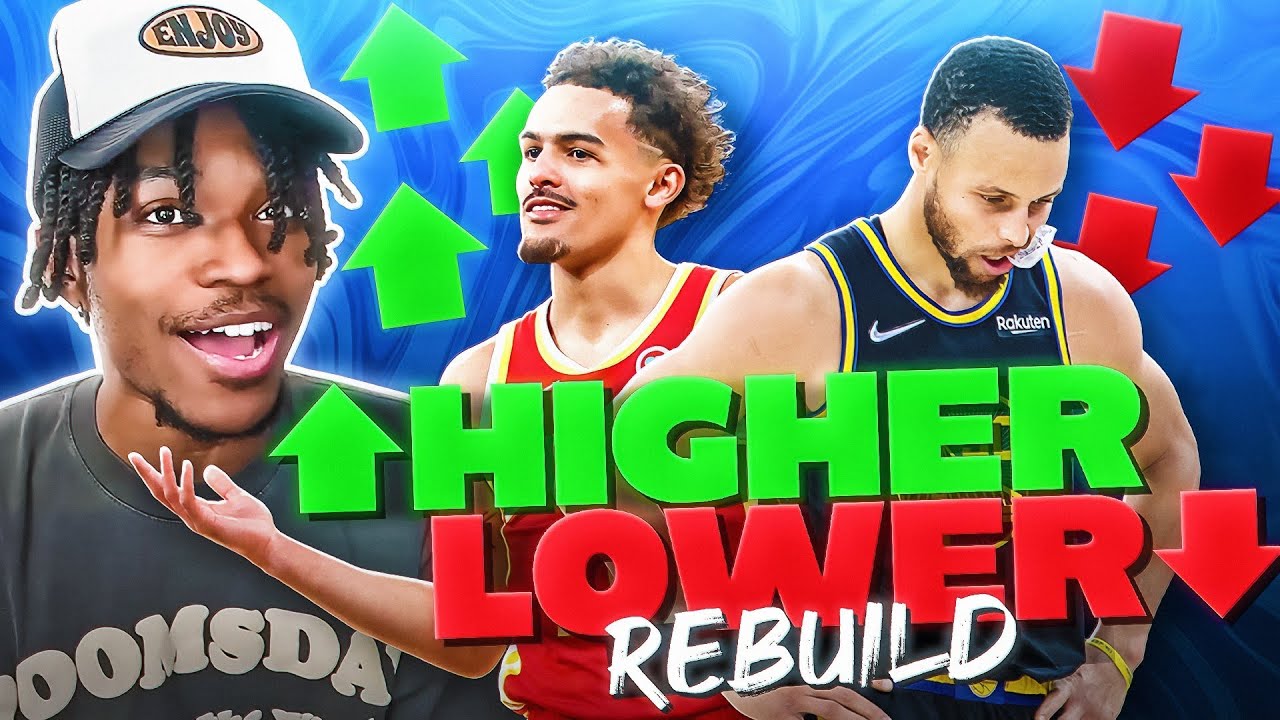 NBA Higher or Lower Rebuild in NBA 2K23